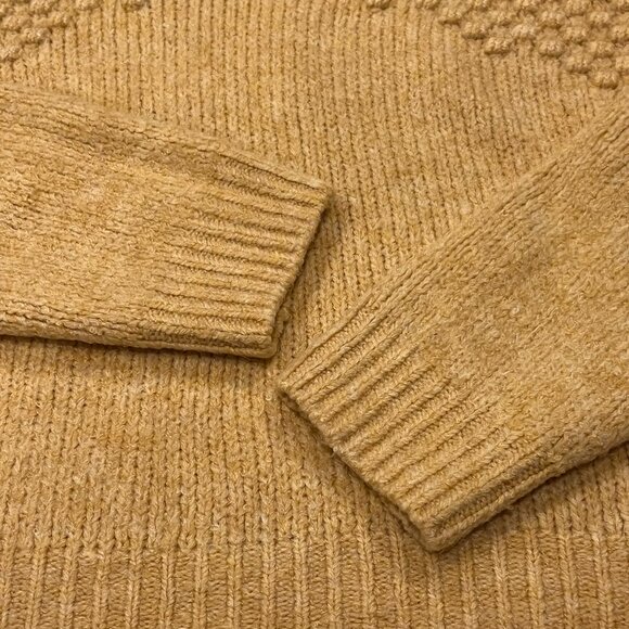 Free People Bradley Turtleneck Sweater, Yellow, L - Picture 8 of 14